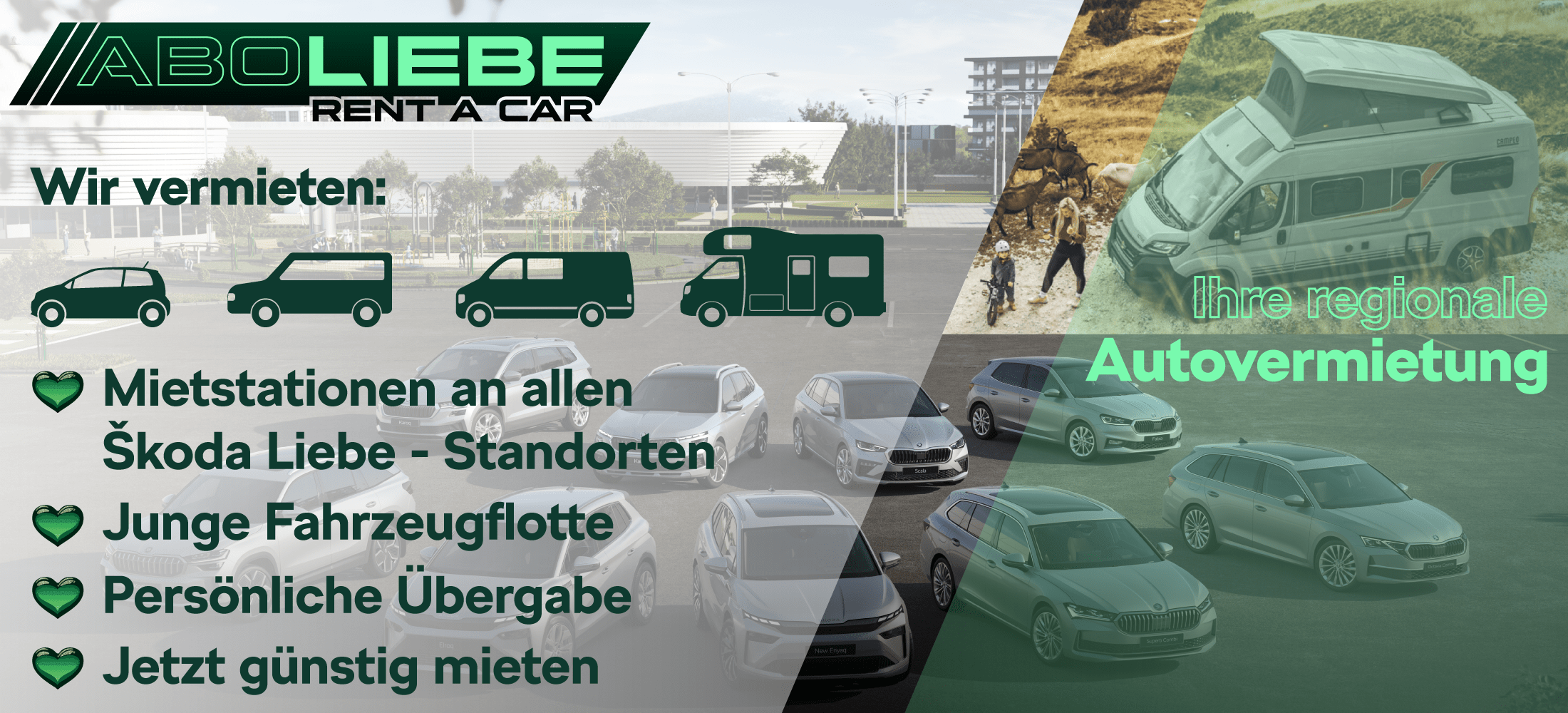 Aboliebe Rent a Car von Skoda Liebe