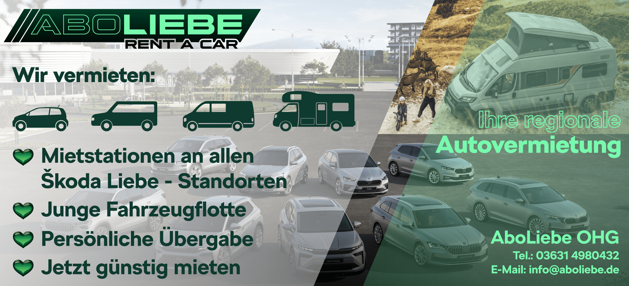 Aboliebe Rent a Car von Skoda Liebe