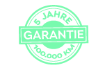 icon: 5 JAHRE GARANTIE
