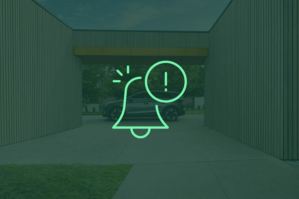 Overlay mit Alarmglocke