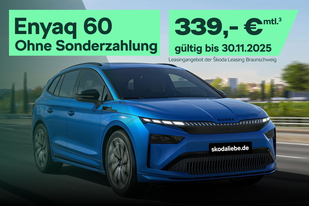 Škoda Enyaq 60 - 100% Elektrisch