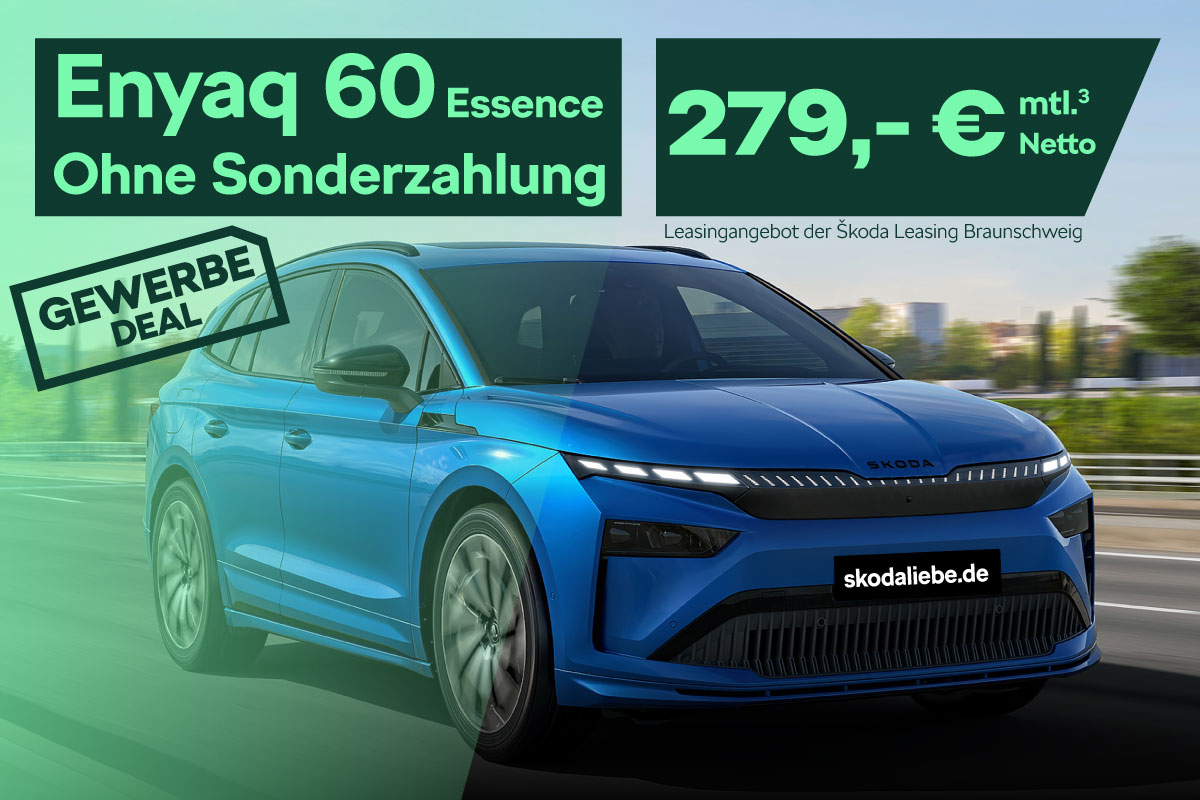 Škoda Enyaq 60 Essence - 100% Elektrisch