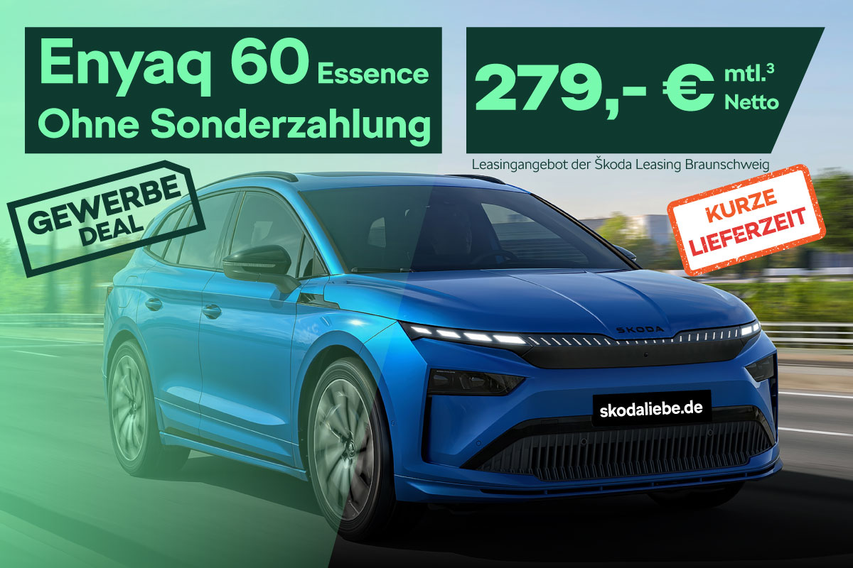 Škoda Enyaq 60 Essence - 100% Elektrisch