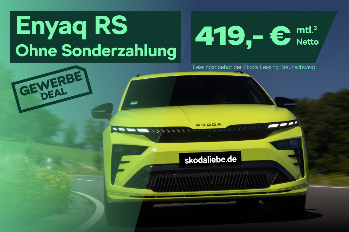 Škoda Enyaq RS - Ohne Sonderzahlung