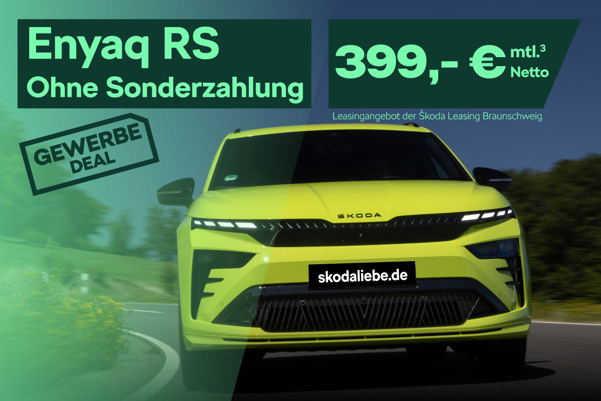 Škoda Enyaq RS - Ohne Sonderzahlung