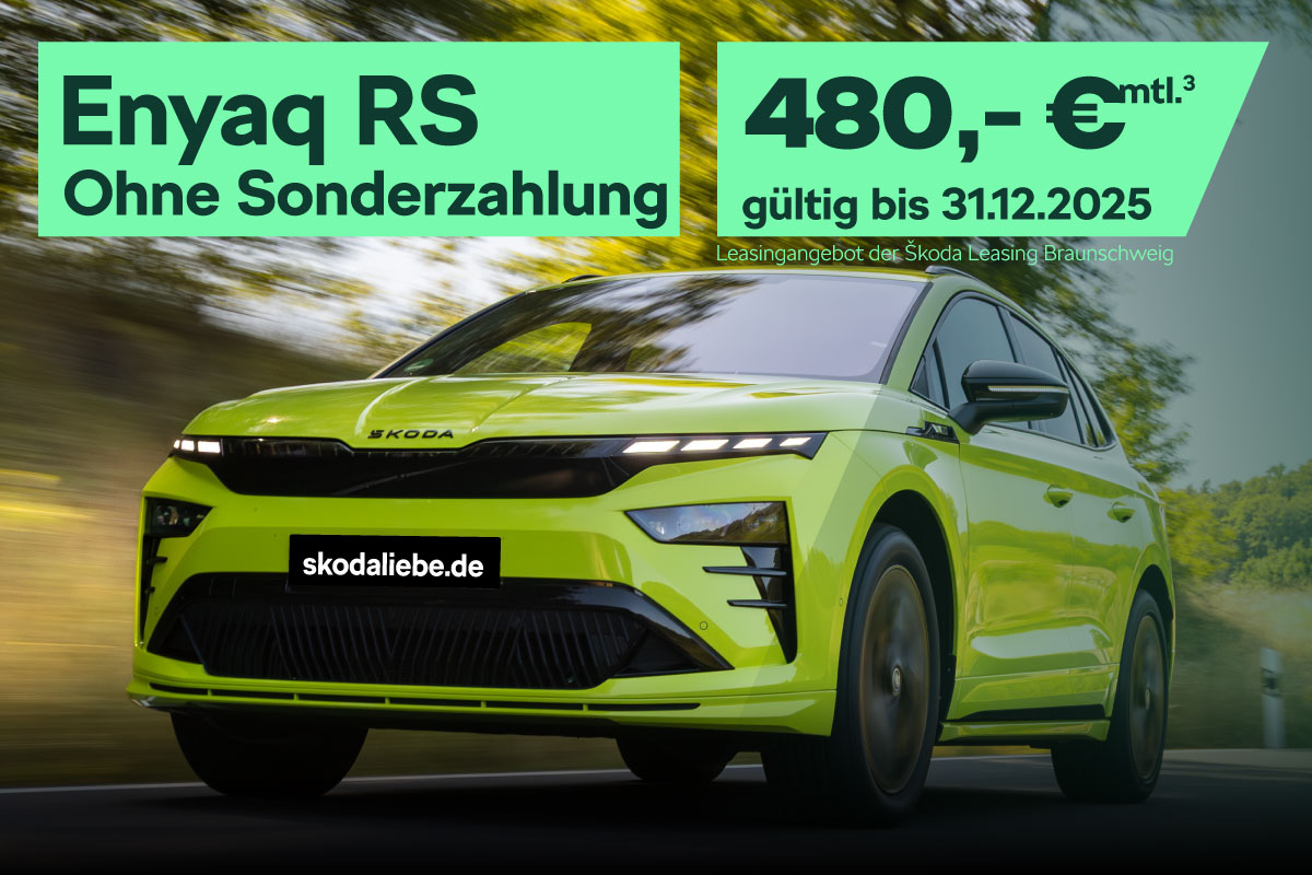 Škoda Enyaq RS - Ohne Sonderzahlung