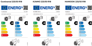 Reifenlabel Epiq 55 Selection