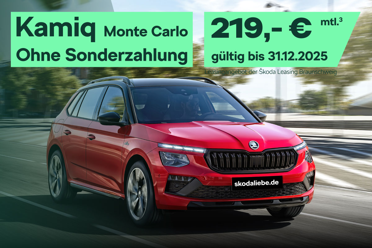 Škoda Kamiq Monte Carlo