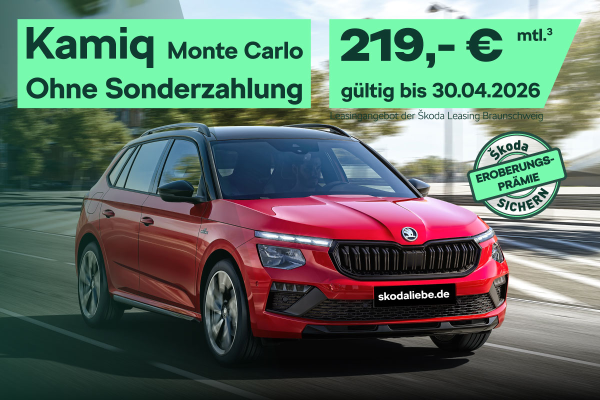 Škoda Kamiq Monte Carlo