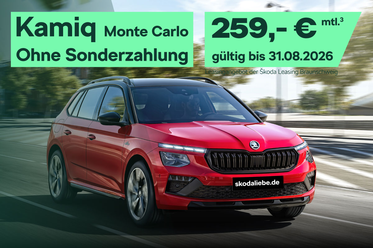 Škoda Kamiq Monte Carlo