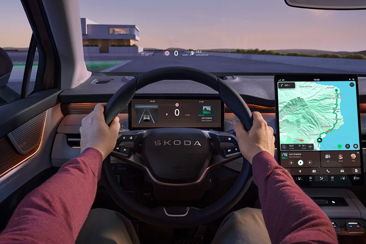 Skoda Peaq Cockpit